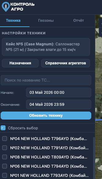 Панель техники